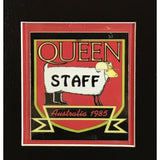 Queen Collage With 1985 Backstage Pass