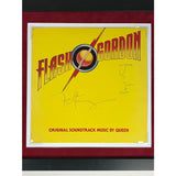 Queen Flash Album Signed by Freddie Mercury Brian May - JSA LOA - RARE - Music Memorabilia Collage