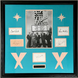 Rat Pack Autographs Collage - Music Memorabilia Collage