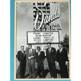 Rat Pack Autographs Collage - Music Memorabilia Collage