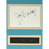 Rat Pack Autographs Collage - Music Memorabilia Collage