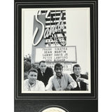 Rat Pack Photo Casino Coaster Collage - Music Memorabilia Collage