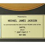 Red Rider Don’t Fight It CRIA Gold Album Award - Record Award