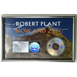 Robert Plant Now and Zen RIAA Platinum Album Award