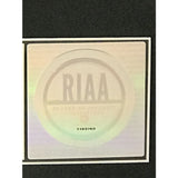 Rod Stewart Foot Loose & Fancy Free RIAA Platinum Album Award presented to and signed by Carmine Appice