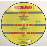 Rod Stewart Signed Picture Disc w/BAS COA - Music Memorabilia