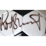 Rod Stewart Signed Soccer Ball/Football w/Epperson LOA - Music Memorabilia