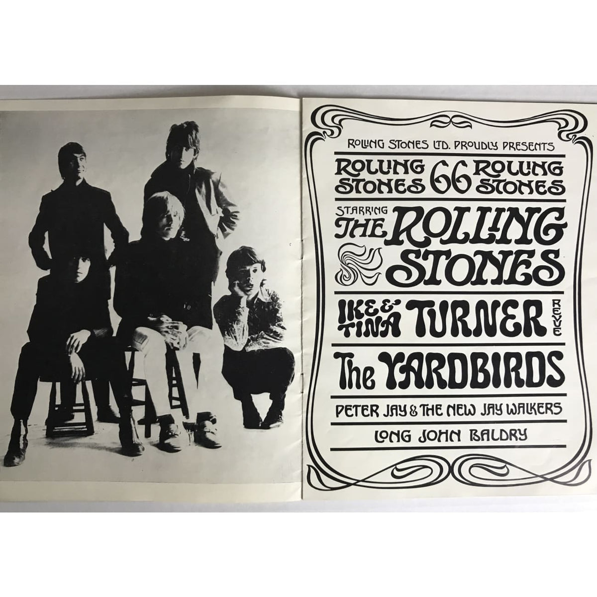 Rolling Stones 1966 Concert Tour Program – MusicGoldmine.com