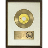 Rolling Stones white matte RIAA award for "Angie"