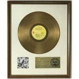 Rolling Stones Exile On Main St. White Matte RIAA Gold Album Award presented to Mick Jagger - RARE - Record Award