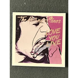 Rolling Stones Love You Live RIAA Gold LP Award presented to Charlie Watts - RARE - Record Award