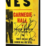 Rolling Stones NYC Concert Poster signed by C Watts w/JSA COA - Music Memorabilia Collage