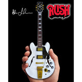 RUSH™ Alex Lifeson Gibson® ES - 355 Alpine White Mini Guitar Replica - Miniatures