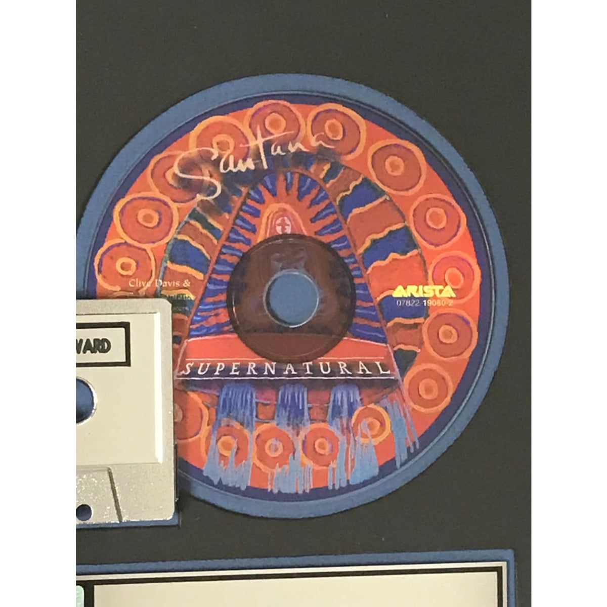 musicgoldmine.com - Santana Supernatural RIAA 5x Platinum Award ...