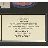 Santana Supernatural RIAA 5x Platinum Award - Record Award
