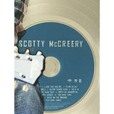 Scotty McCreery Clear As Day RIAA Platinum Award - Record Award