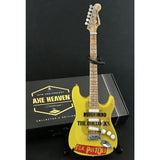 Sex Pistols Never Mind The Bollocks Mini Guitar Replica - Miniatures