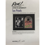 Sex Pistols Never Mind The Bollocks... Signed CD Collage w/Epperson LOA