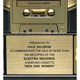 Simply Red Men And Women RIAA Gold LP Award - Record Award