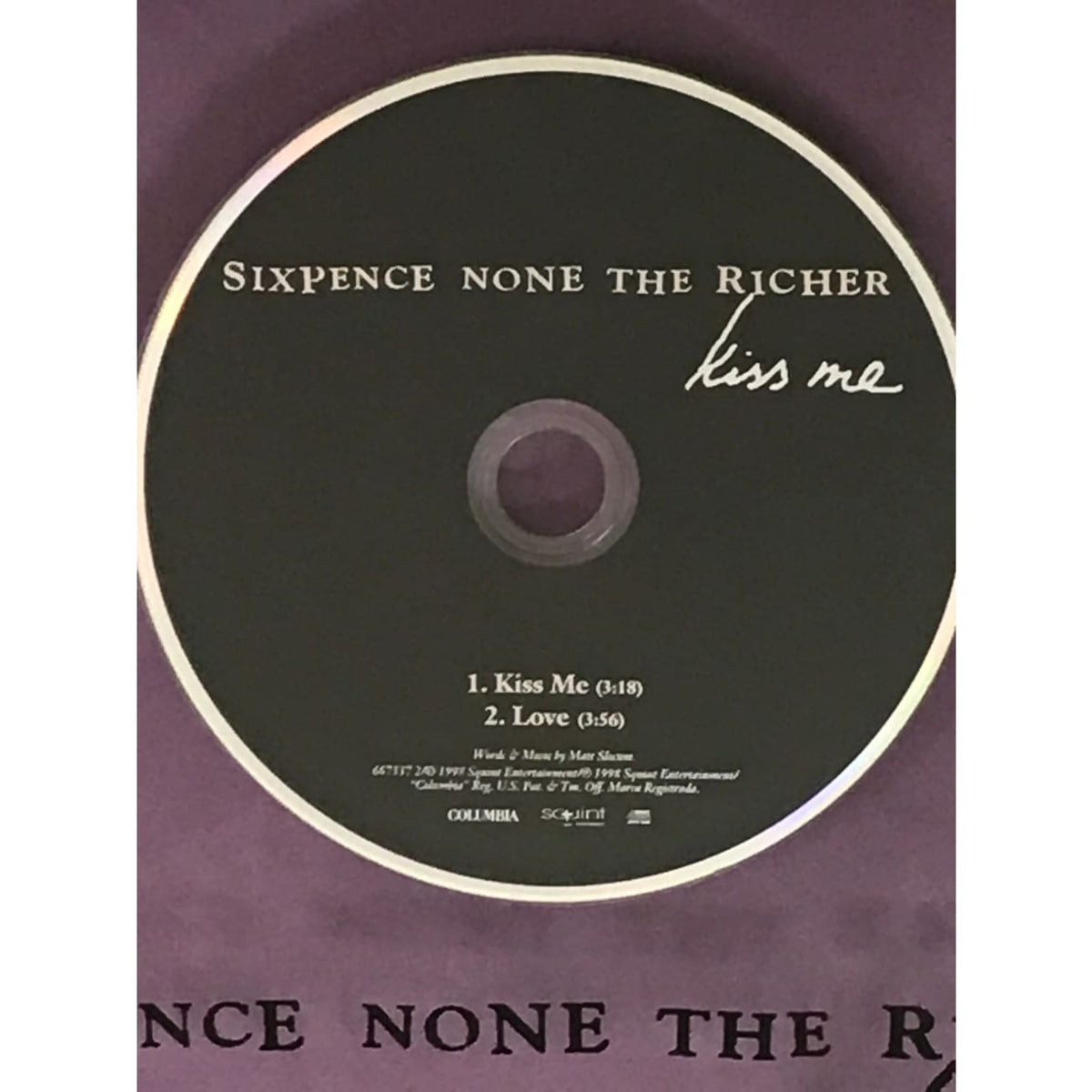 Sixpence None The Richer Kiss Me RIAA Gold Single Award sixpence-none-the-richer-kiss-me-riaa-gold-single-award