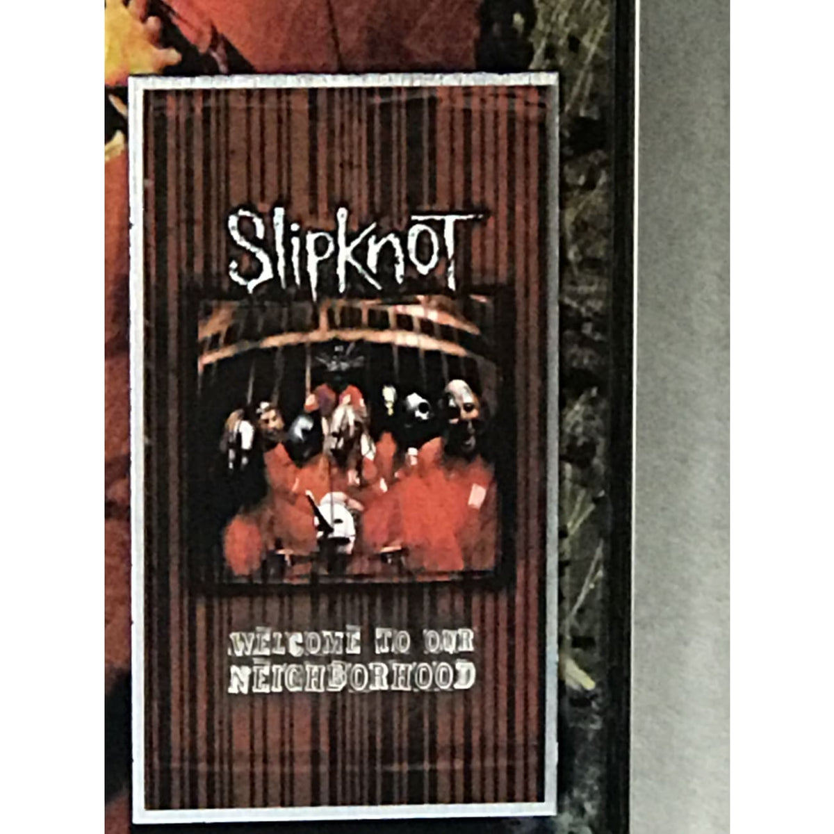 Slipknot Official Band Logo Fridge Magnet - 76mm X 76mm Metal Magnet For Fans