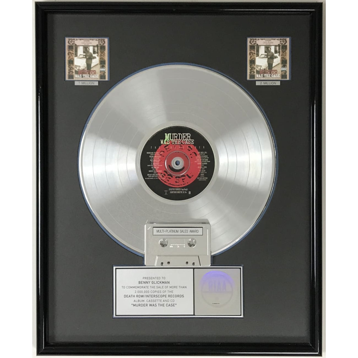 musicgoldmine.com - Snoop Dogg Murder Was The Case RIAA 2x