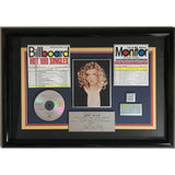 Sophie B. Hawkins As I Lay Me Down Radio Charts Award - Record Award