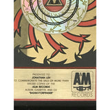Soundgarden Badmotorfinger label award - Record Award