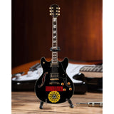 Soundgarden logo Chris Cornell Signature Hollow Body Mini Guitar Replica - Miniatures
