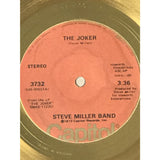 Steve Miller Band The Joker White Matte RIAA Gold 45 Award - RARE