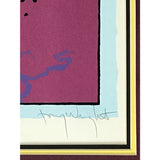 Steve Winwood Arc Of A Diver 1980 Alt Artwork signed by artist Tony Wright - Music Memorabilia
