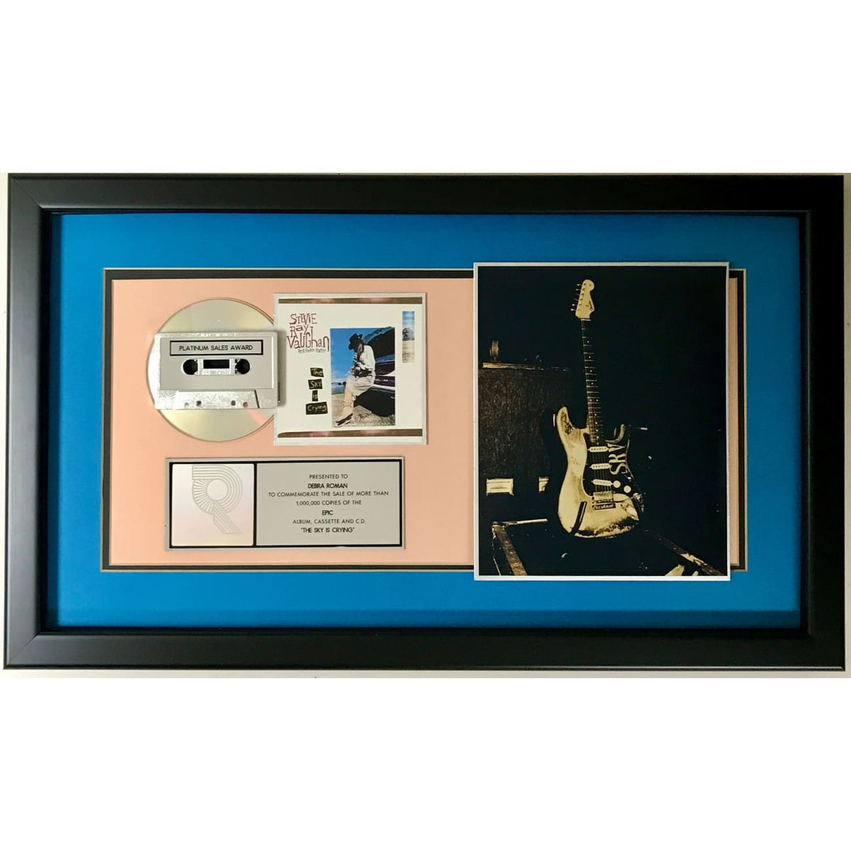 musicgoldmine.com - Stevie Ray Vaughan The Sky Is Crying RIAA