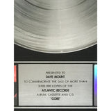 Stone Temple Pilots Core RIAA 3x Platinum Album Award