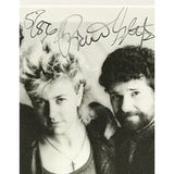 Stray Cats Collage Signed by Brian Setzer w/BAS COA - Music Memorabilia
