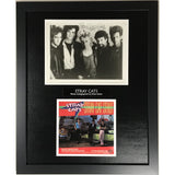 Stray Cats Collage Signed by Brian Setzer w/BAS COA - Music Memorabilia