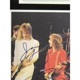 Styx Collage Signed by Tommy Shaw & James Young w/JSA COA