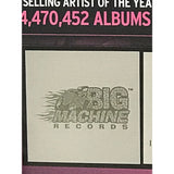 Taylor Swift Speak Now RIAA 3x Multi-Platinum Album Award - Record Award
