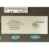Technotronic Pump Up The Jam SBK Records award - Record Award