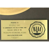 Teddy Pendergrass Teddy RIAA Gold LP Award - Record Award