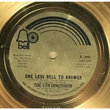 The 5th Dimension One Less Bell To Answer 1970 Label Million Seller Award