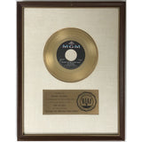 The Cowsills The Rain The Park & Other Things White Matte RIAA Gold 45 Award - RARE - Record Award