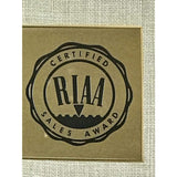 The Doors Hello I Love You RIAA Gold 45 Award Presented to The Doors - RARE - Record Award