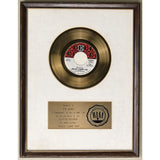 The Doors Hello I Love You White Matte RIAA Gold 45 Award Presented to The Doors - RARE