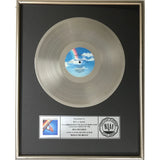 The Fixx Reach The Beach RIAA Platinum LP Award - Record Award
