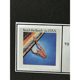 The Fixx Reach The Beach RIAA Platinum LP Award - Record Award