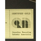 The Good Brothers Live CRIA Gold Album Award - Record Award