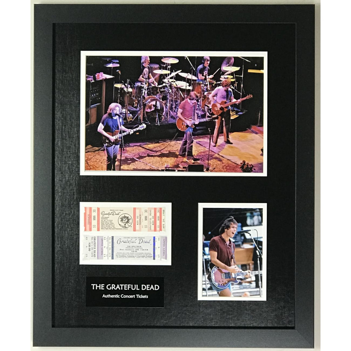 The Grateful Dead Vintage Ticket Collage – MusicGoldmine.com