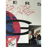 The Hooters Signed Poster & Pass Collage - Music Memorabilia Collage