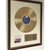 The Moody Blues Seventh Sojourn White Matte RIAA Gold LP Award presented to The Moody Blues - RARE - Record Award