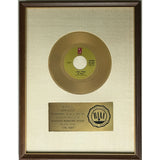 The O’Jays Love Train White Matte RIAA Gold 45 Award - RARE - Record Award